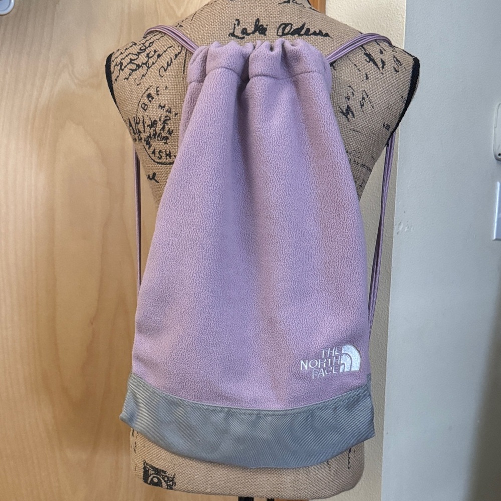 The North Face Cinch Pull String Closure Backpack… - image 1